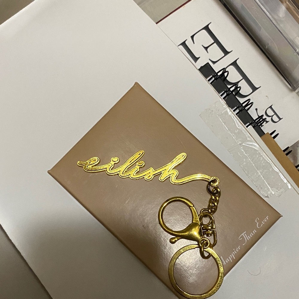 Eilish Gold Keychain Holder